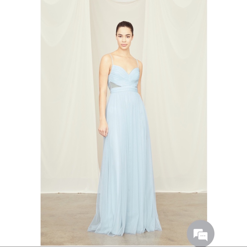 Harlow Bridesmaid Dress - Ice Blue